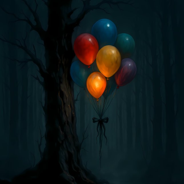 Seda Globos místicos en papel de decoupage de bosque es (Subido por el creador)