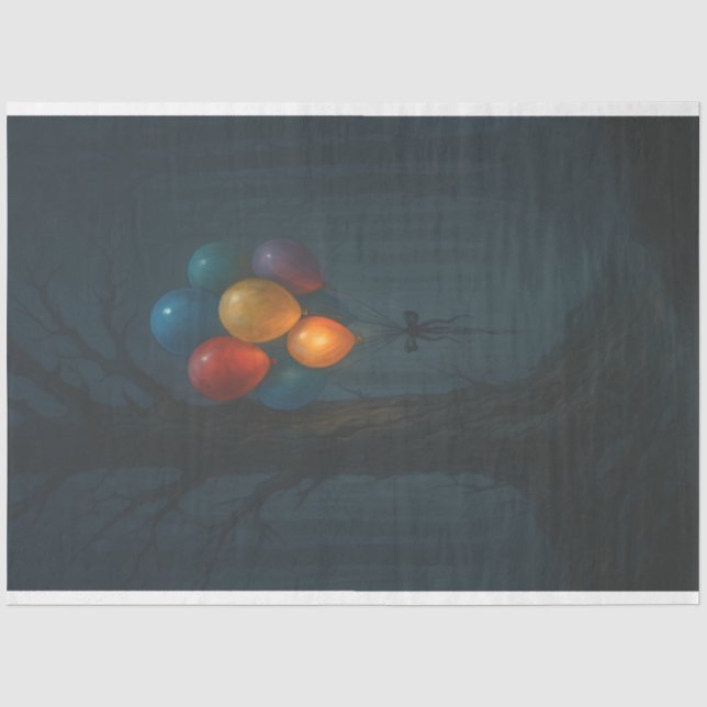 Seda Globos místicos en papel de desinformación foresta (Anverso)