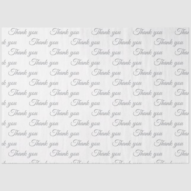 Seda Gracias Papel de ajuste (Anverso)