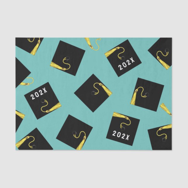 Seda Graduación Clase de papel de tejidos 2025 (Anverso)