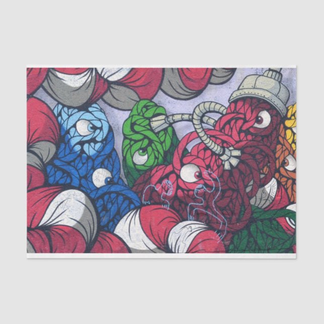 Seda Graffiti Urban 24-1 Papel de debate en la página w (Anverso)