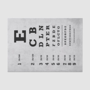 Seda Gráfico de ojos grises de papel de tejidos/papel d
