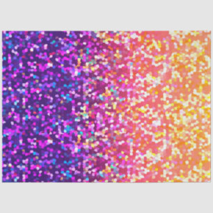 Seda Gráfico de Purpurina de papel de tejidos