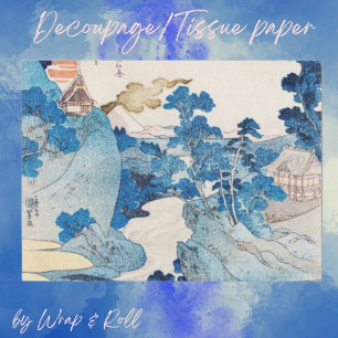 Seda Gráficos de tinta Papel de diseño de naves en Asia