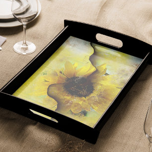 Seda Grunge de girasol   Decoloración de papel desgarra