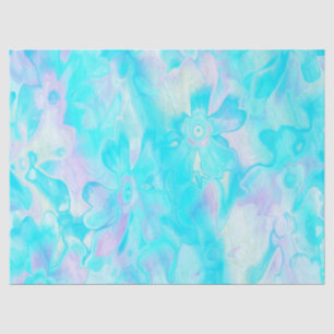 Seda Grungy-Painted-Florals-3- Papel de tejidos