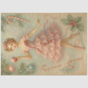 Seda Hada de Azúcar Navidad Ballet Papel Decoupage