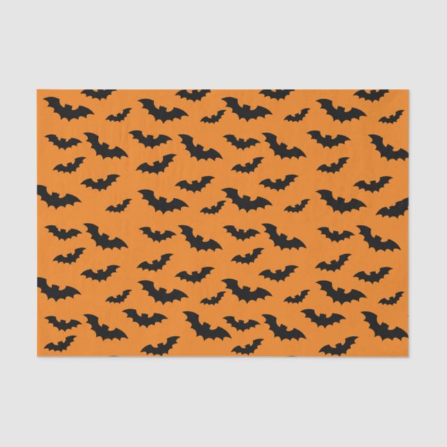 Seda Halloween fiesta regalo papel de relleno de tejido (Anverso)