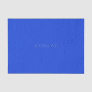 Seda HAMbyWG - Papel de tejidos - Azul real brillante