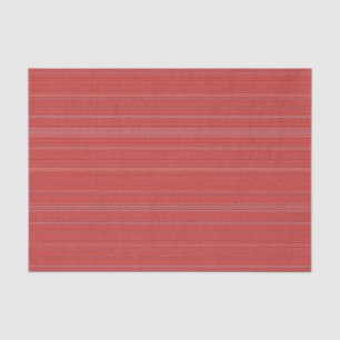 Seda HAMbyWG - Papel de tejidos - Banda fina roja
