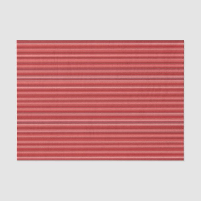 Seda HAMbyWG - Papel de tejidos - Banda fina roja (Anverso)