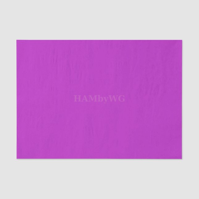 Seda HAMbyWG - Papel de tejidos - Rosa Fuschia (Anverso)