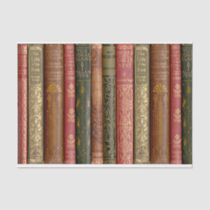 Seda Hermosas espinas de libros (Bee) Papel de tejidos 