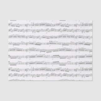 Seda hoja de notas de papel tisular gris oscuro y blanc