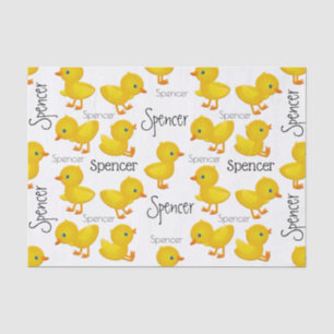 Seda Hojas de papel de tejidos para bebés personalizada