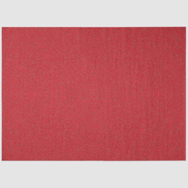 Seda Hojas de papel Tejido Rojo de Tomate Texturado - P (Anverso)