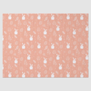 Seda Hop & Hide - Papel de tejidos de conejito de Pascu