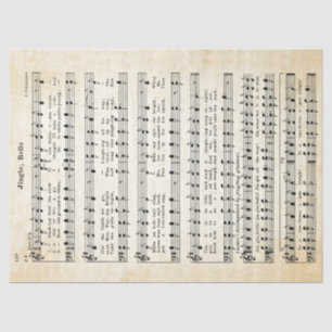 Seda Jingle de versión 1850, desenlace de papel de teji