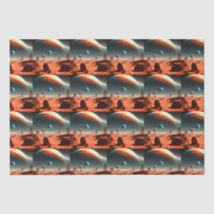 Seda La Tierra Es El Llamado De Marte, El Papel Tejido