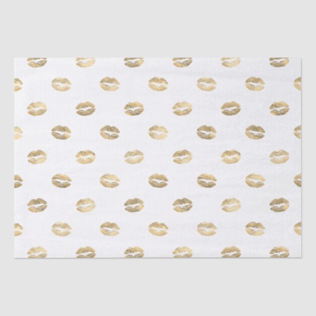 Seda Labios de papel de oro (Anverso)