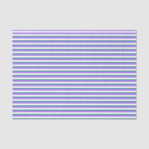 Seda Lavanda, blanco, papel de tejido delgado verde