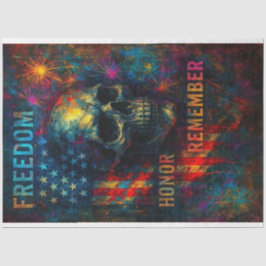 Seda Libertad y honor en papel de neón de desconfianza 