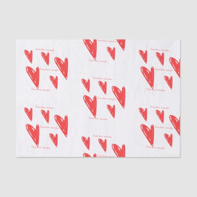 Seda Los mellizos tienen más papel de tema divertido (Anverso)