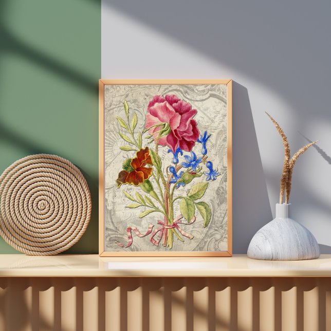 Seda Magnífico Papel De Tejido De Moqueta Floral (Subido por el creador)