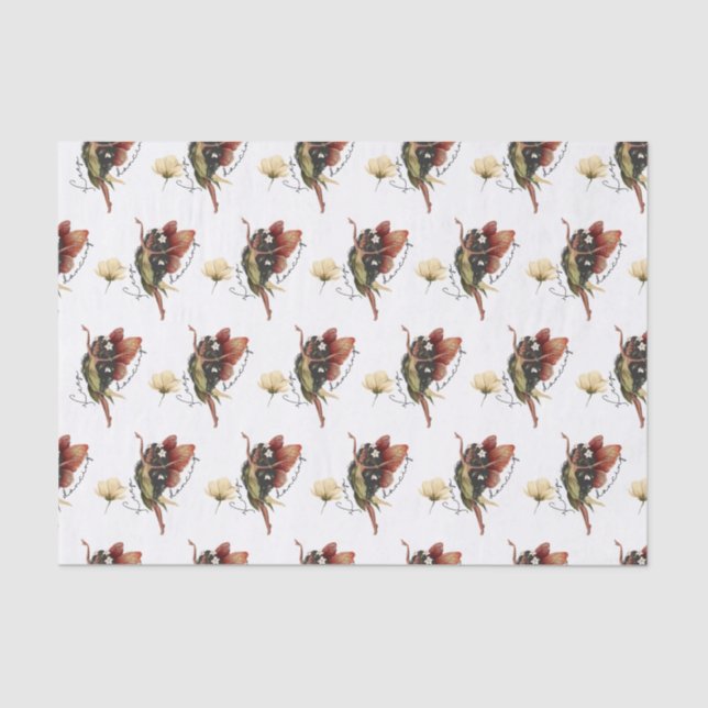 Seda Mantener papel de tejido lechero (Anverso)