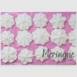 Seda Meringues en regalo de papel rosa