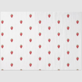 Seda Mini papel de Tejido de fresa 