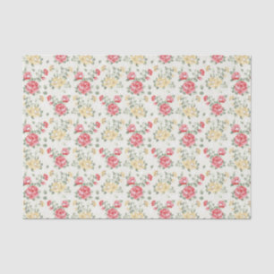 Seda Modelo del papel pintado de la elegancia de rosas