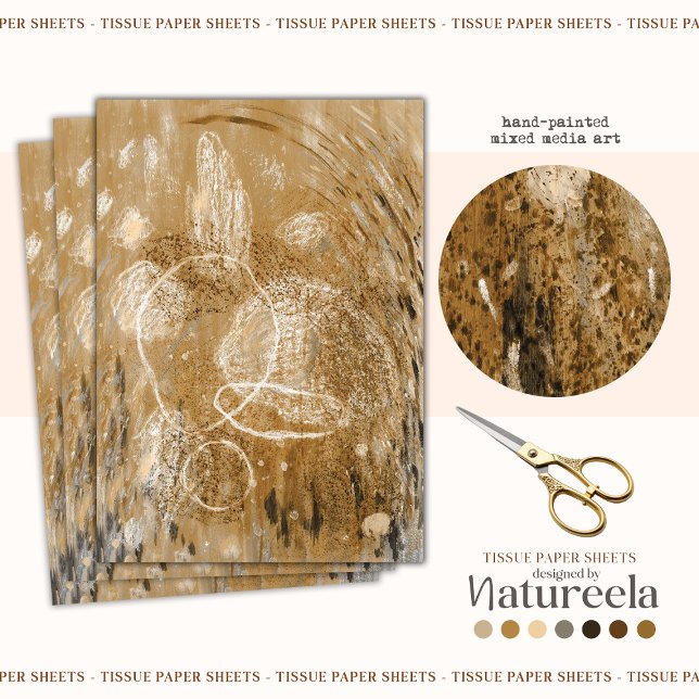 Seda Moderno y elegante patrón Boho Resumen Papel de te (Subido por el creador)