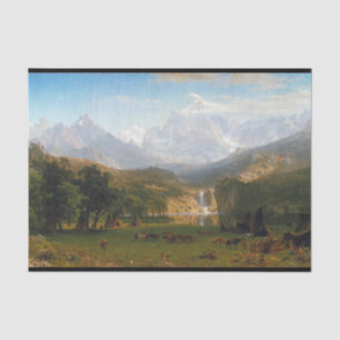 Seda Montañas rocosas, papel de melocotón de Lander