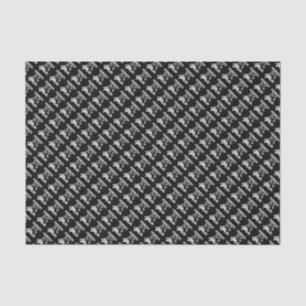 Seda Muerte de Paro Grim Reaper Envolviendo Papel Tejid