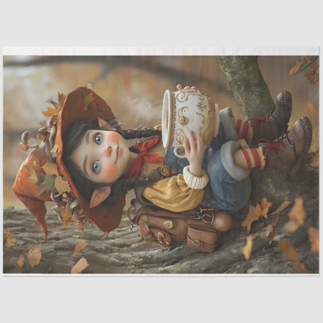 Seda Naranja de píxeles a la derecha frente a papel de  (Anverso)