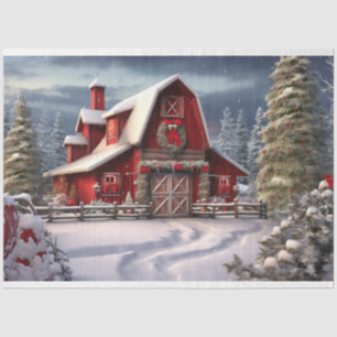 Seda Navidades Barn 1 Papel de desacuerdo