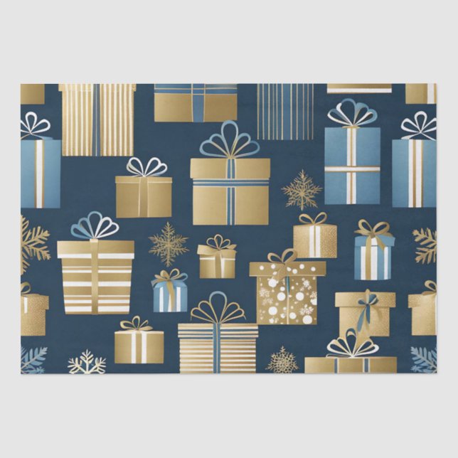 Seda navidades cajas de papel tisular (Anverso)