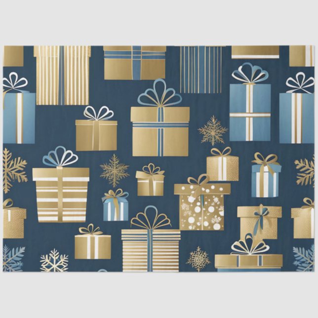 Seda navidades cajas de papel tisular (Anverso)