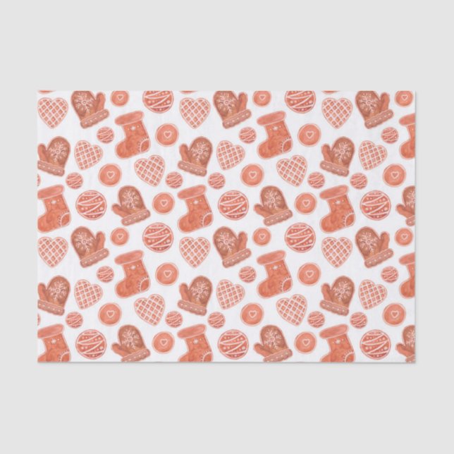 Seda Navidades cocina papel de tejidos (Anverso)