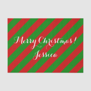 Seda Navidades papel de tejido coloreado para envolver 