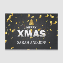 Seda Navidades papel de tejido mágico