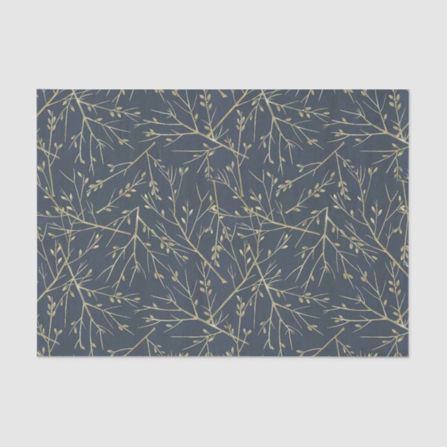 Seda Navidades papel de tejido mágico (Anverso)