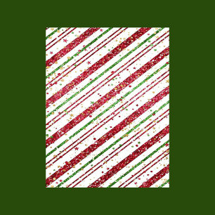 Seda Navidades Purpurinoso tiras de papel de tejidos de