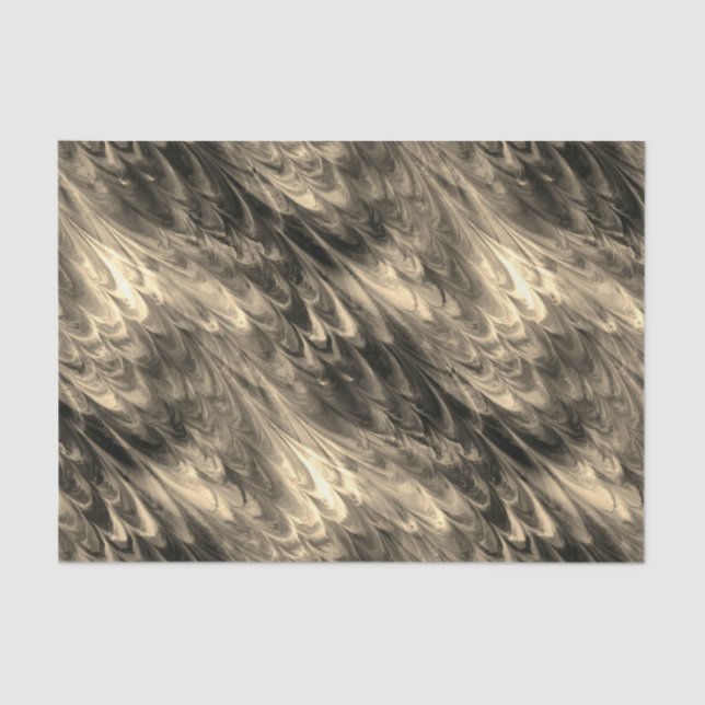 Seda no pareil kelpie antiguo oro : papel de tejido (Anverso)