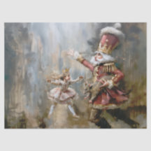 Nutcracker - Papel de tejidos con estilo de pintur