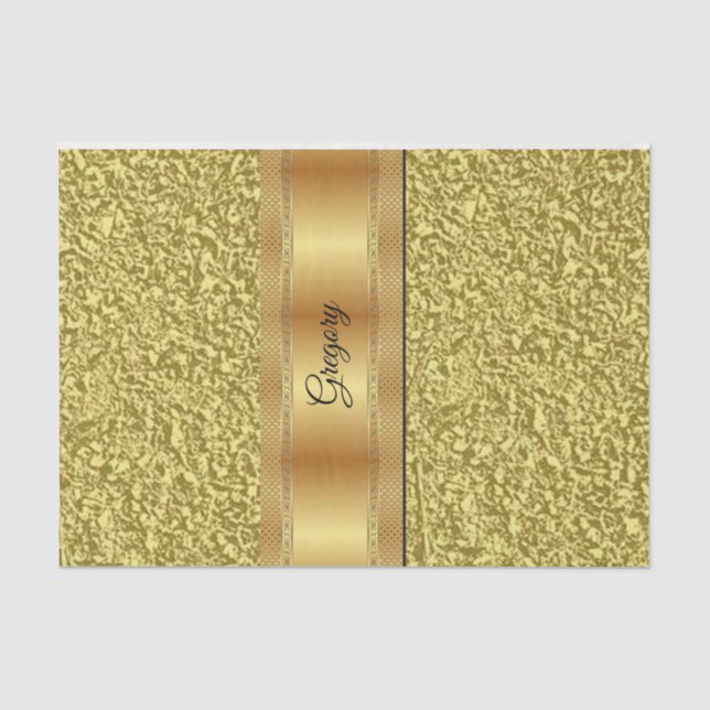 Seda Oro de papel de tono (Anverso)
