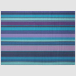 Seda Papel colorido a rayas de tejido artístico