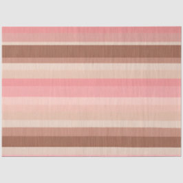 Seda Papel colorido a rayas de tejido artístico