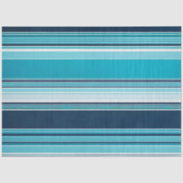 Seda Papel colorido a rayas de tejido artístico